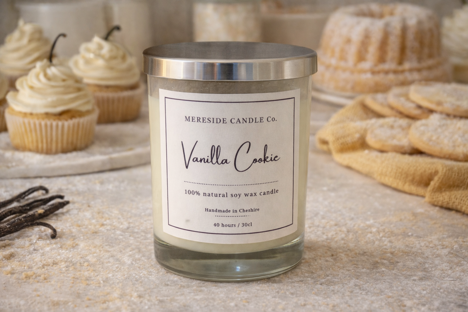 Vanilla Cookie Luxury Candle