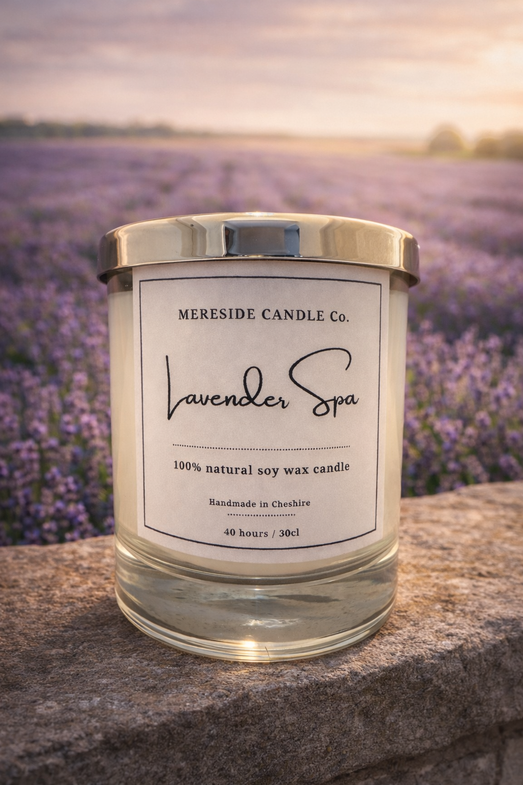 Lavender Spa Luxury Candle