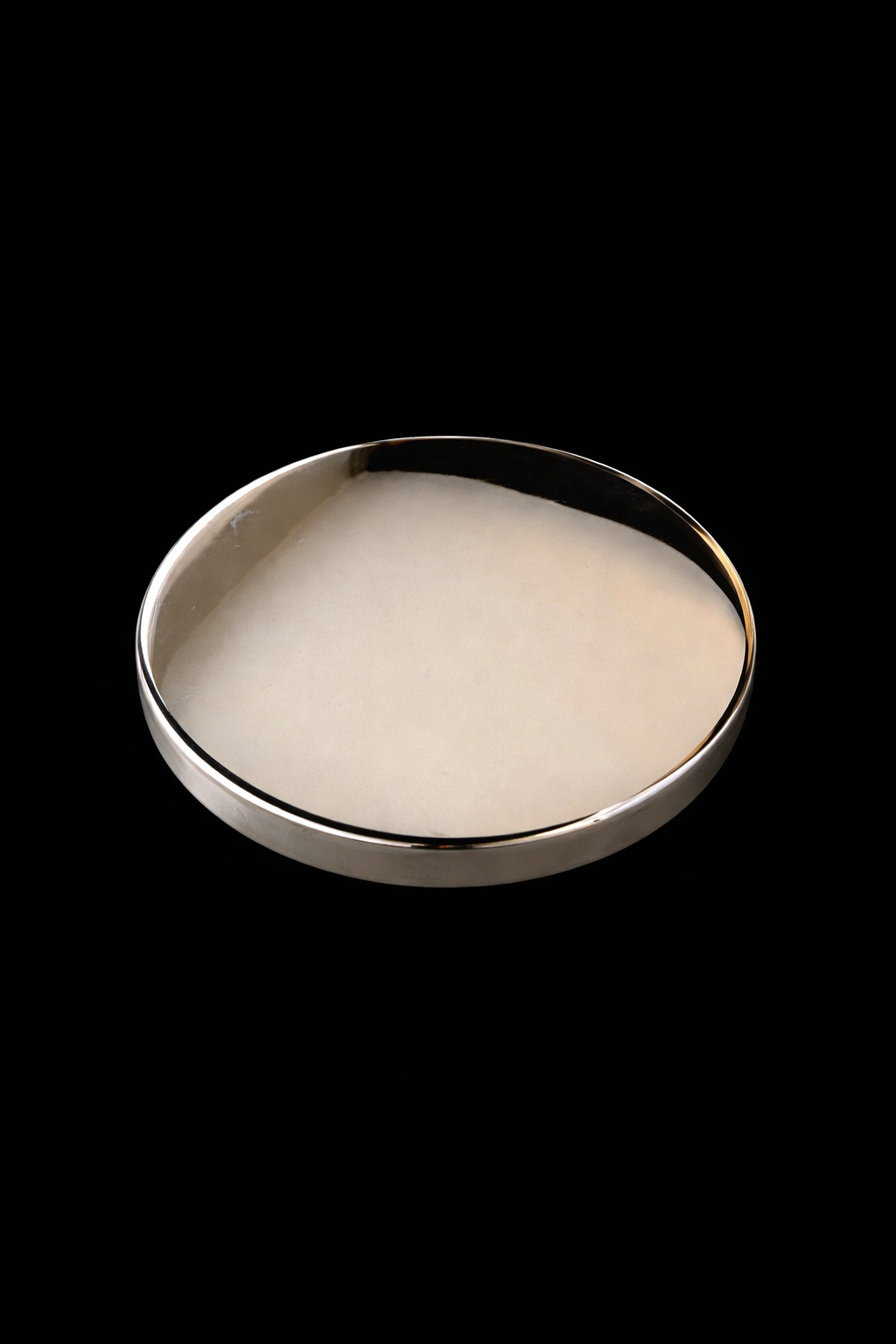 Silver Candle Lid