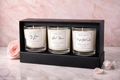 Mereside Candle Co Cottage Garden luxury candle discovery set gift box 