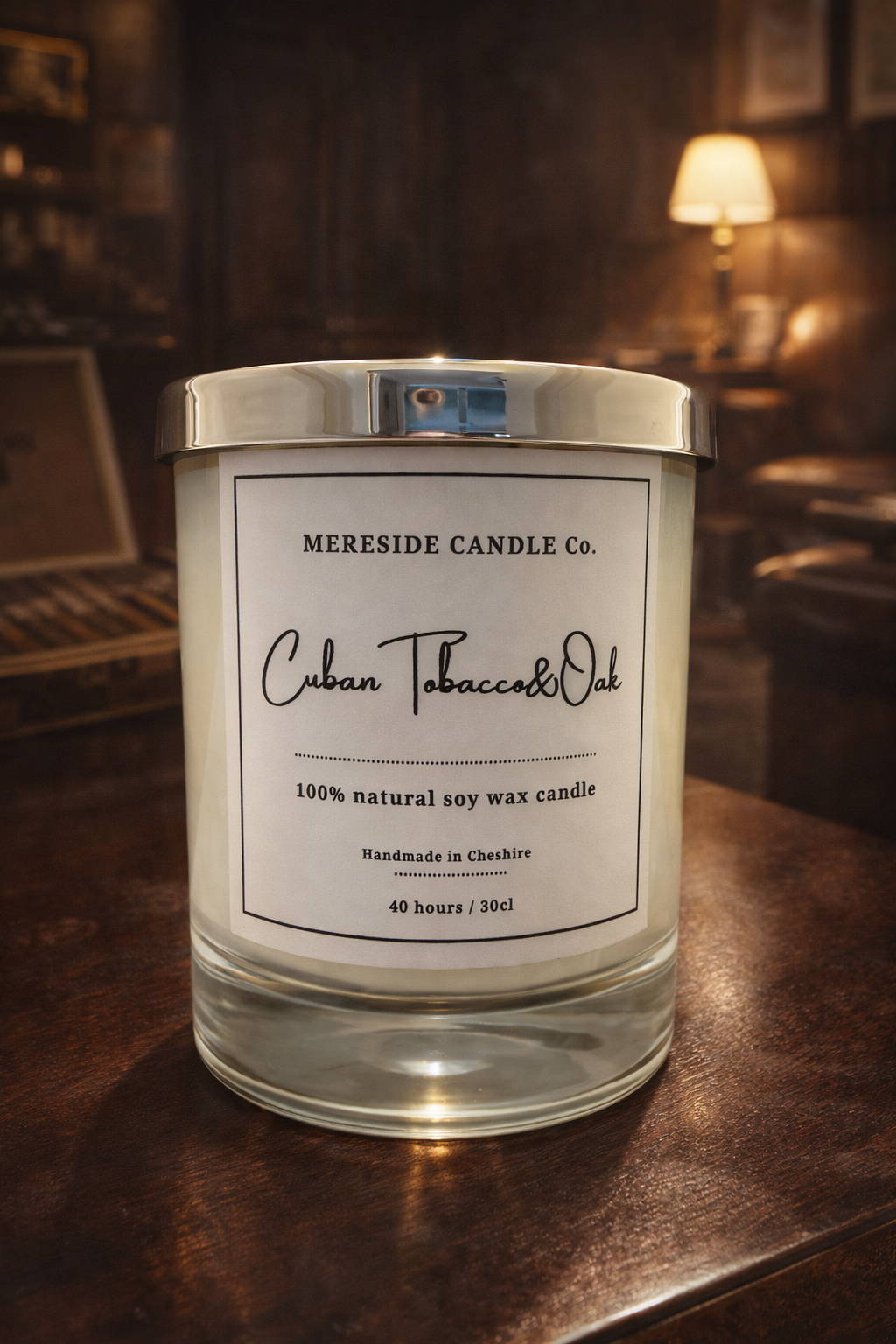 Cuban Tobacco & Oak Luxury Candle