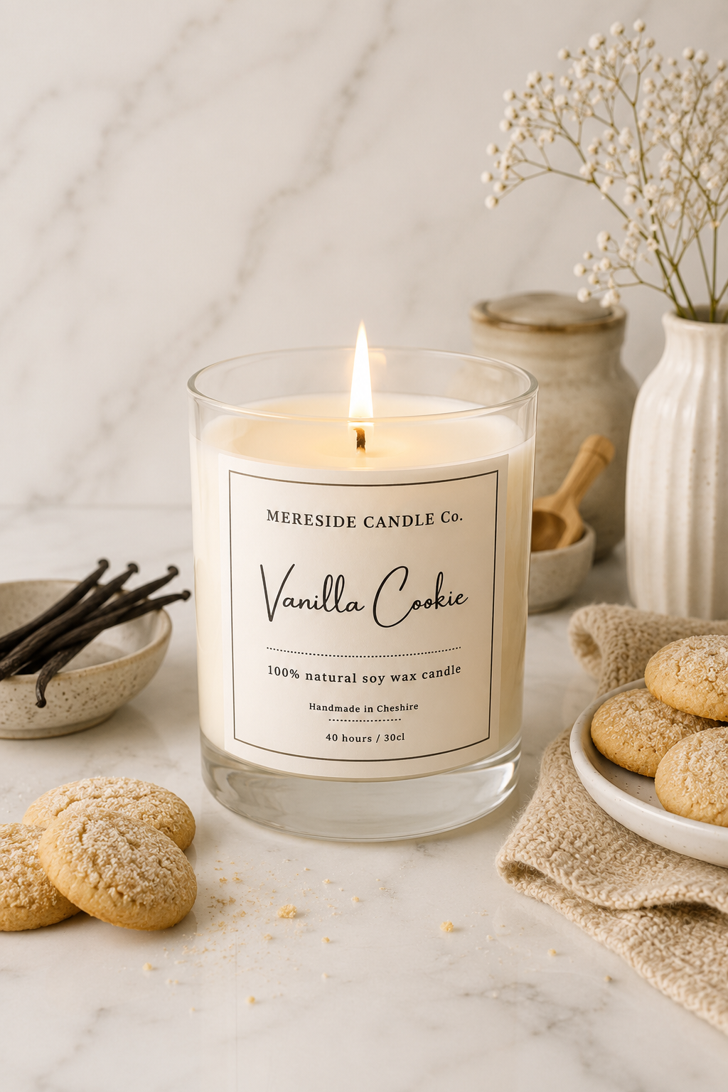 Vanilla Cookie Luxury Candle